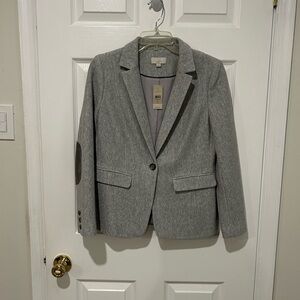 LOFT Women's Heather Gray Blazer
